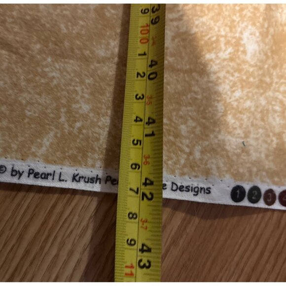 Christmas Panel Fabric Snowman Tree Let it Snow Pearl L. Krush Troy Corporation - Picture 6 of 7